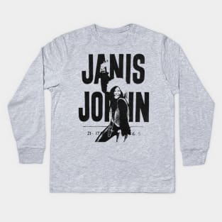 Janis Vintage Kids Long Sleeve T-Shirt